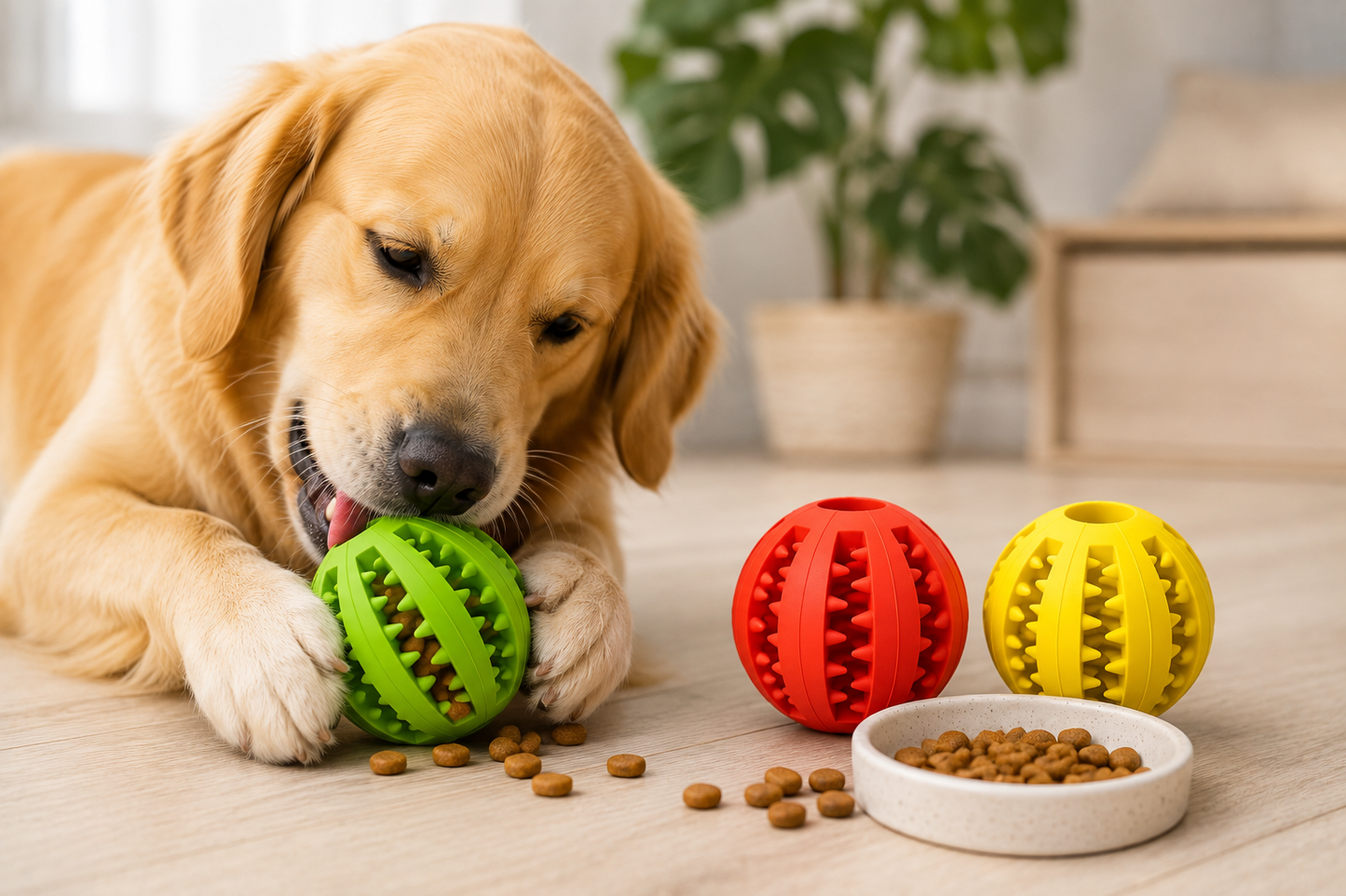 BiteBall™ – Interactive Dental Dog Ball